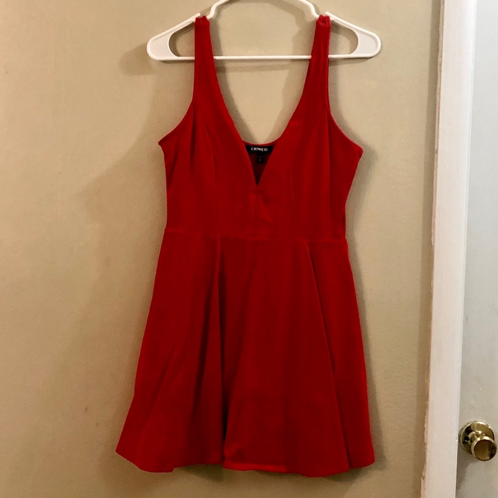 Red dress
